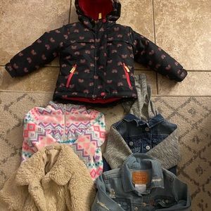 2T girl jacket bundle! 💖